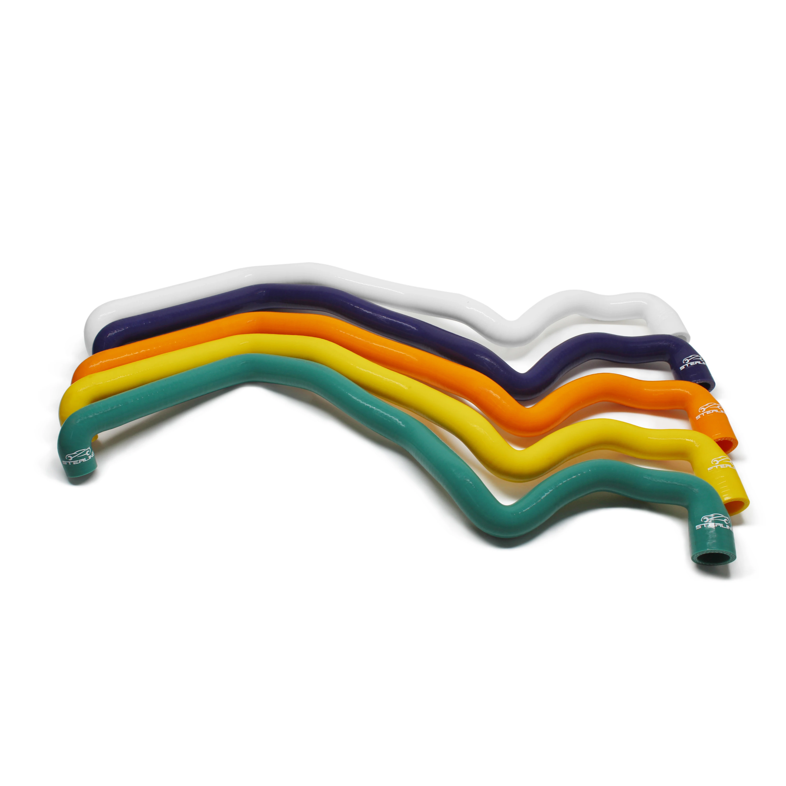 Factory direct sell customized green silicone radiator hose suitable