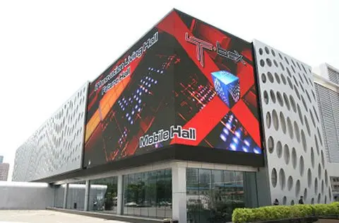 Наружный рекламный экран TOPLED настенный баннер HD P6 P8 P10 наружный светодиодный