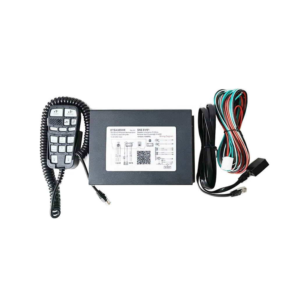 
100watt 200watt 300watt police and ambulance cars handheld controller Siren from factory 