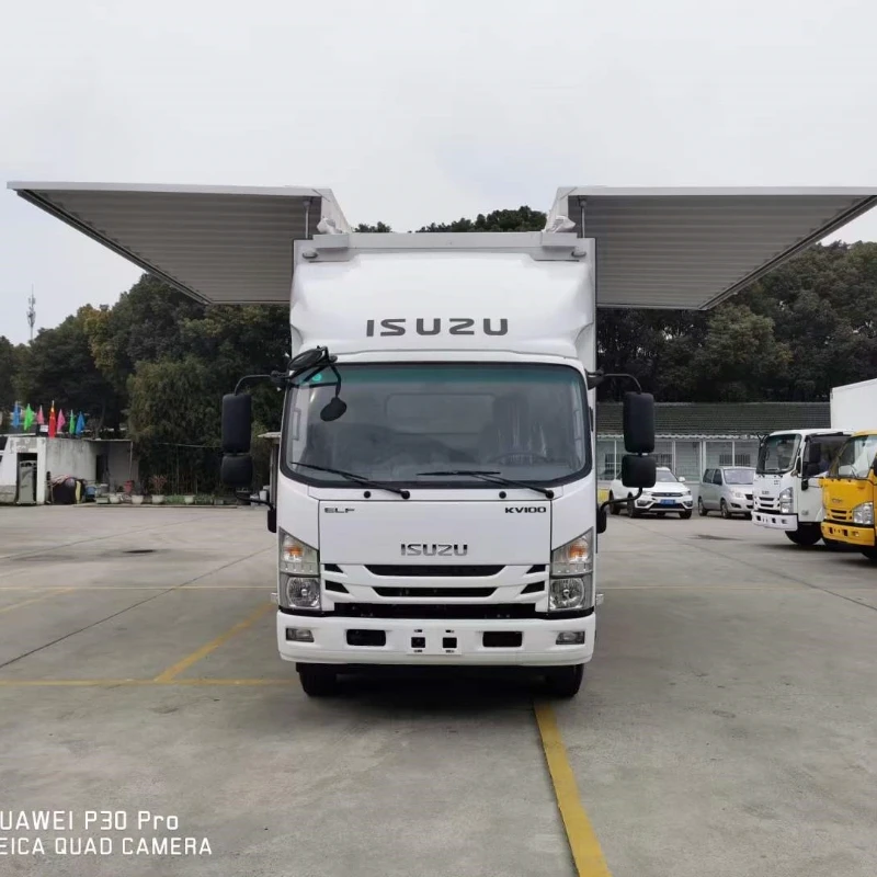 Обычный грузовик Qingling Isuzu 4 М2 для экспресс-доставки дальнего следования