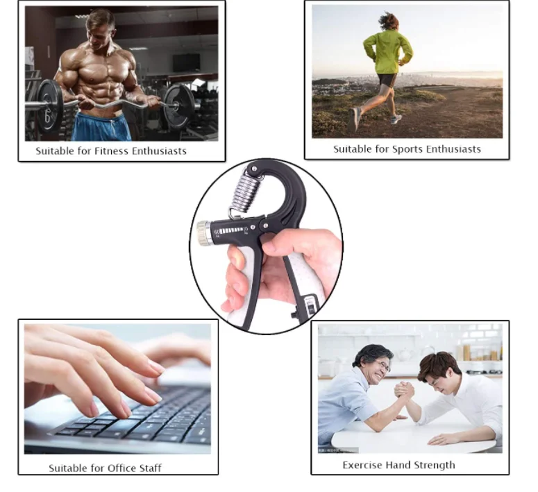 Функция автоматического подсчета, усилитель захвата, тренировки для упражнений на палец