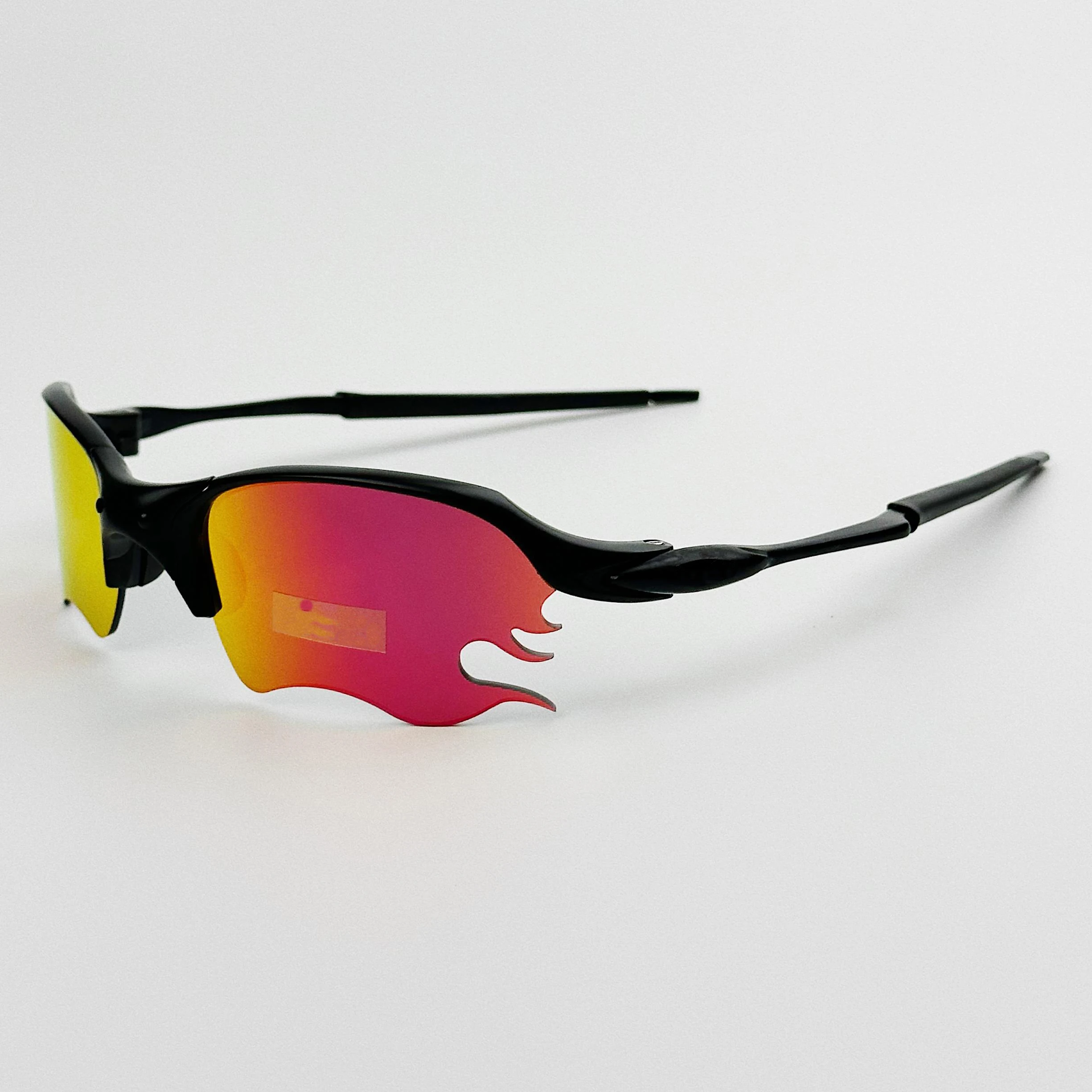 X metal Half Frame Sun glasses Vintage Men Unique Fashion Glasses 2024 New Punk Y2k Cycling Sports Shade Sunglasses