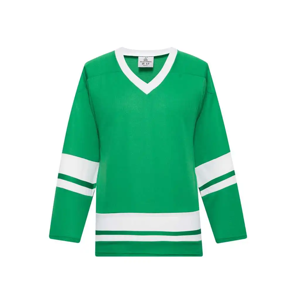 wholesale cheap blank plain youth team practice hockey jersey