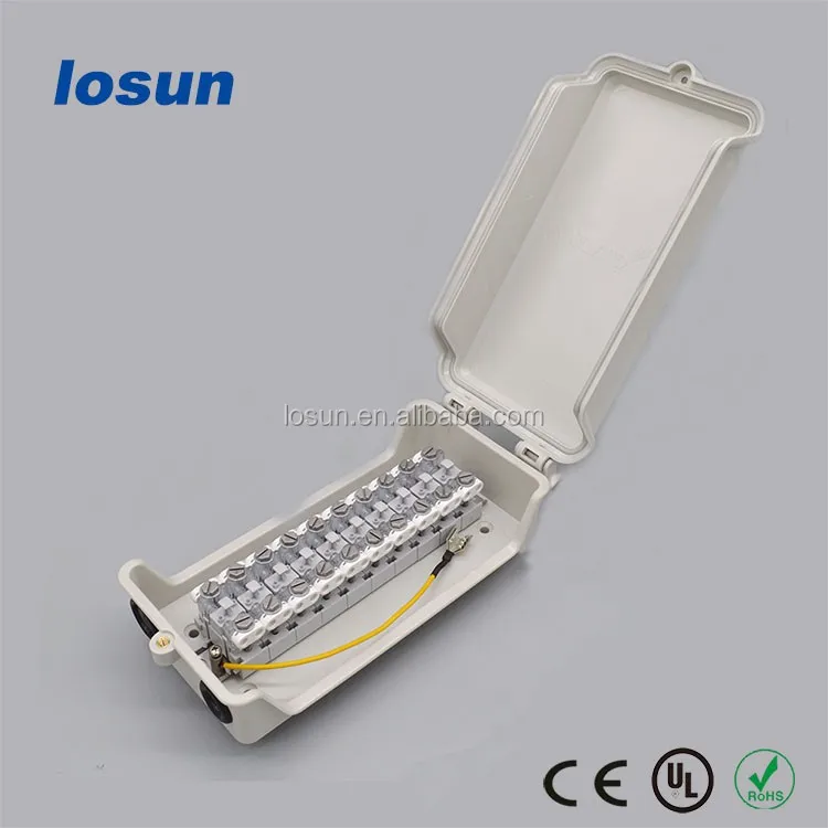 stb case   Plastic Box  10 pairs  distribution dp box for krone module