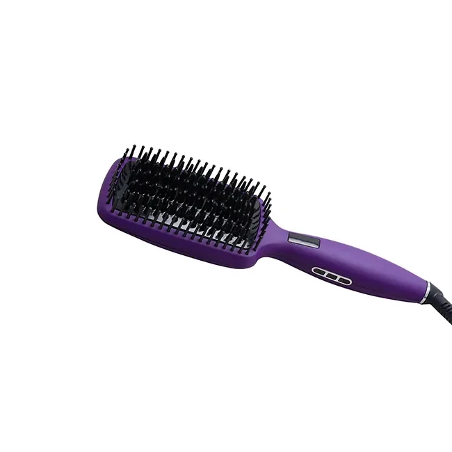 PTC Heating 50W Hair Beauty Tools Electric Ion 3 in 1 Hot Comb Straightener Electric Hair Straightener