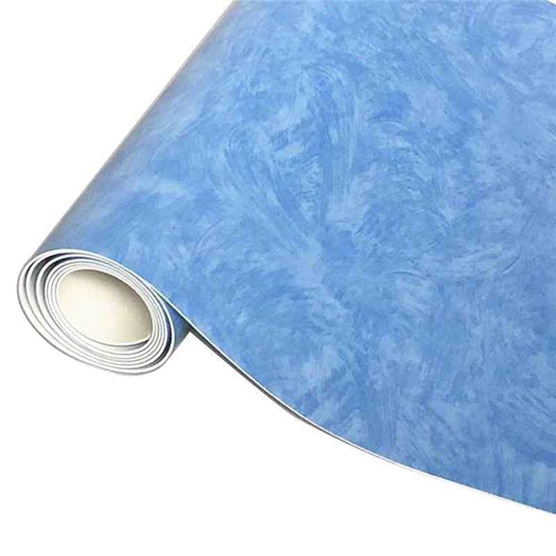 Hot sale commercial pvc linoleum flooring roll water proof for hospital