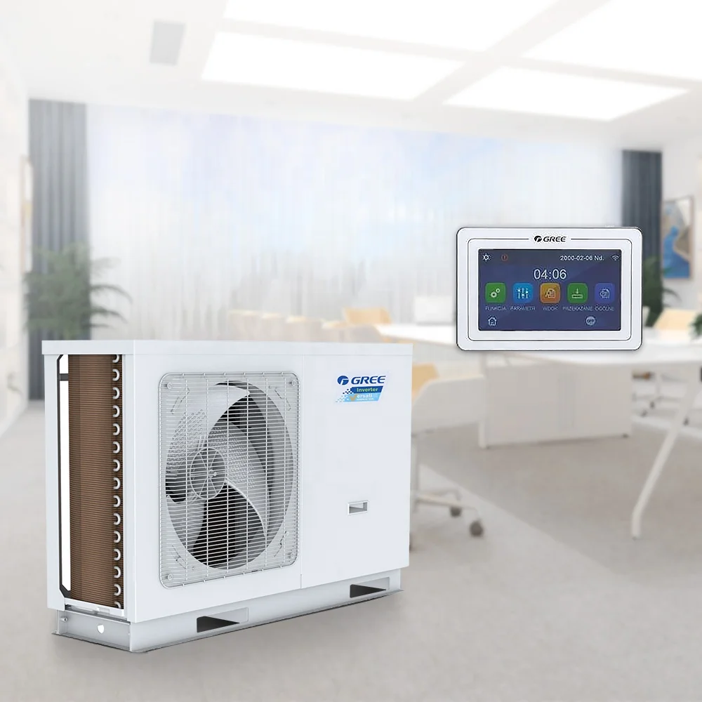 EU Hot Sale Gree R32 Monoblock Heat Pump Inverter Air to Water Heaters For Cooling/Heating and Water Heating Versati-3