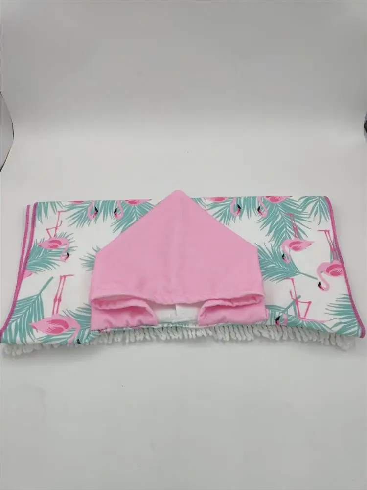 Hooded Beach Bath Towel  Swim Pool Coverup Poncho for Boys Kids Children Gift