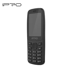 2022 Most cheapest with good quality IPRO A25 2.4inch feature phone slim design 1000mAh  32MB+32MB Vibration mobile phone