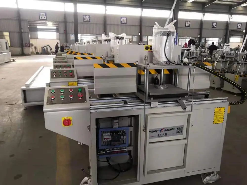 Jinan Zhenfei Ending Milling Machine for Aluminum PVC Win-door