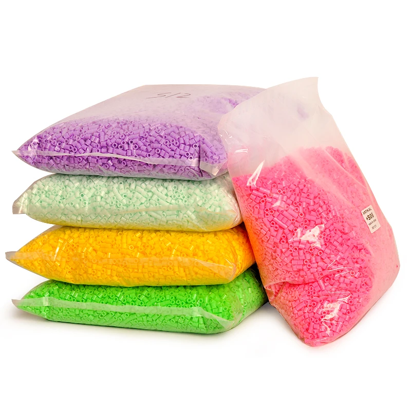 Factory direct sale artkal 5mm fuse beads animal kit fuse beads square pegboard ironing beads 225 colors