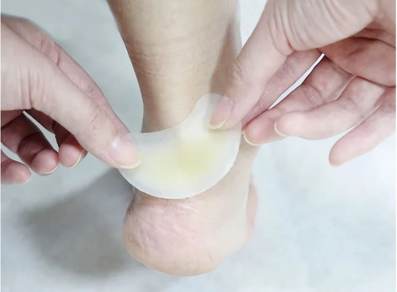 Hydrocolloid Heel Stickers Foot Patch Heel Dressing Blister Plasters Bandage