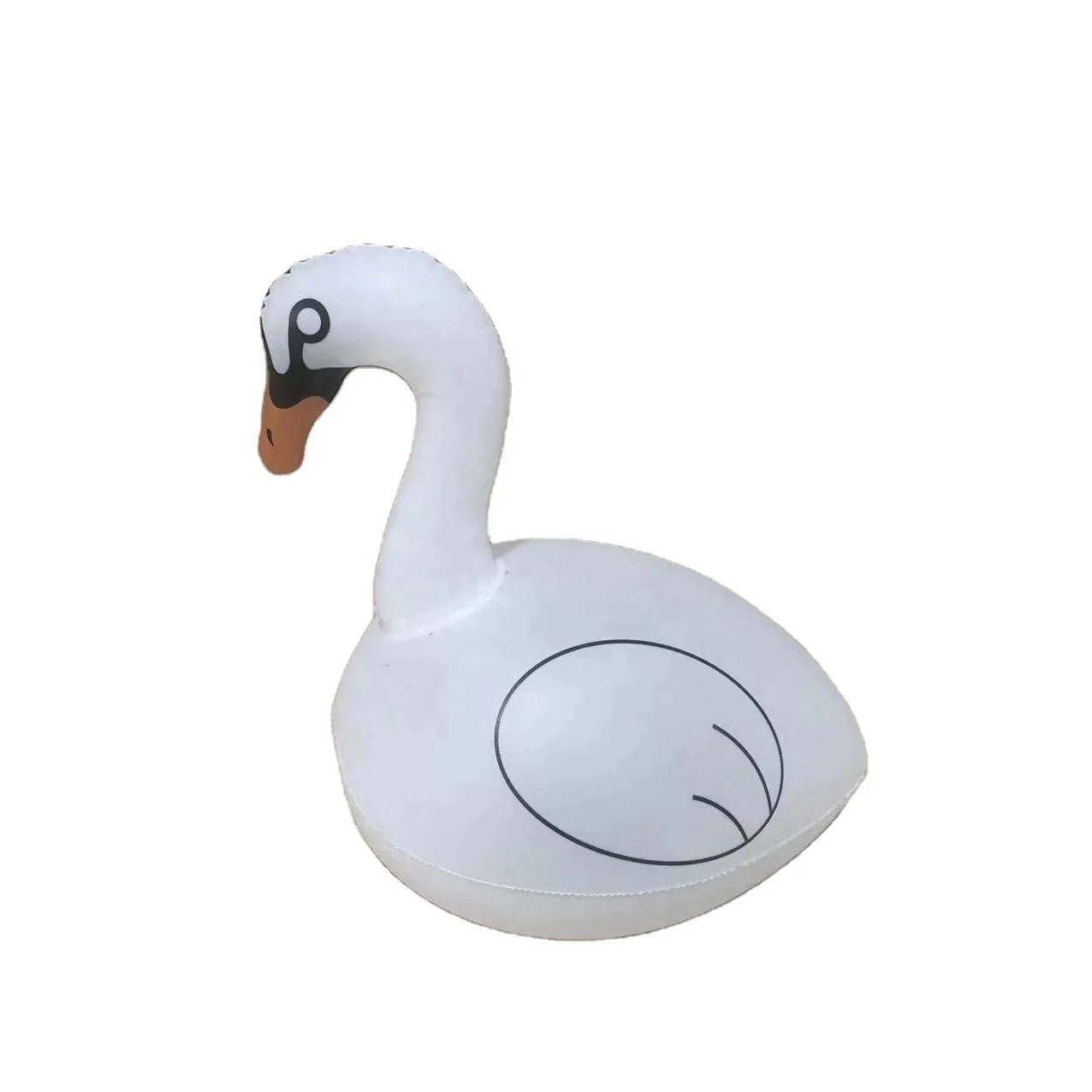 factory supply new style funny solar durable swan for pool party lighting inflatable animal toys for children