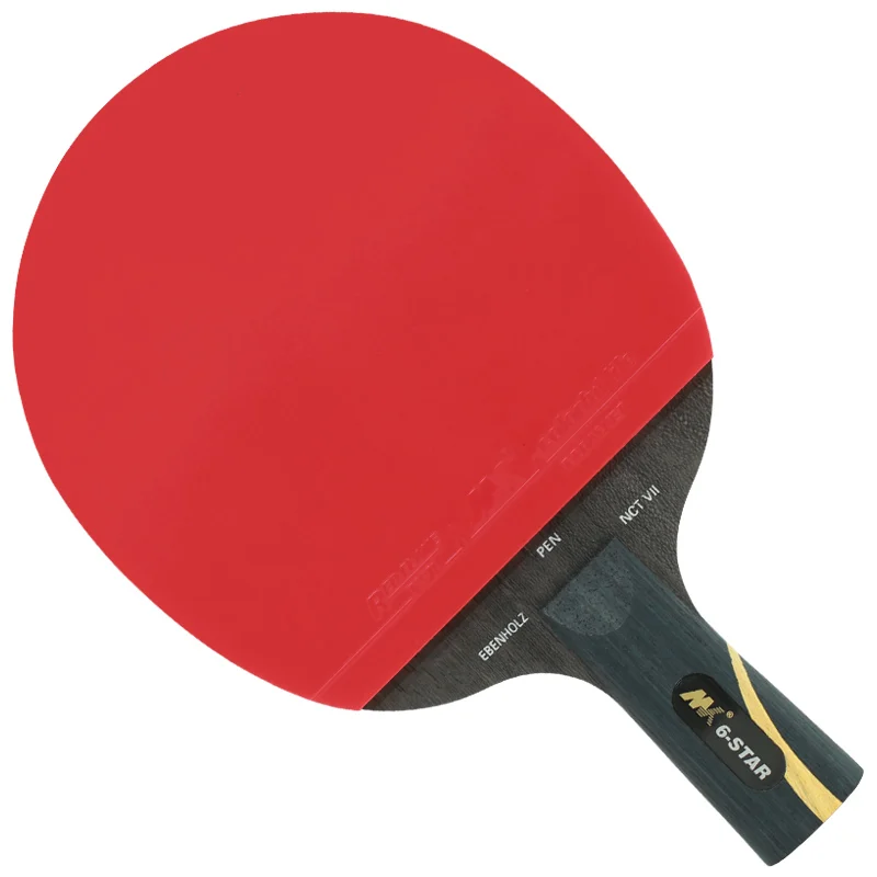 Небольшой минимальный заказ звезда ракетка для пинг понга 5 слоев дерева с углеродом тренировочная ракетка для настольного тенниса с мешком для вязания в наличии
