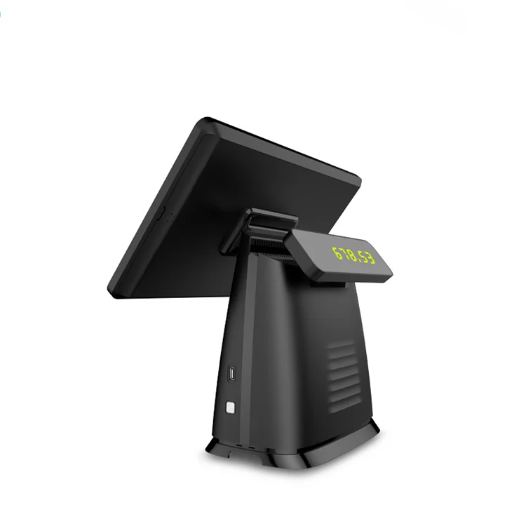 15.6 inch Android Windows nfc pos machine all in one pos terminal pos system supermarket  With thermal Printer QR Code Scanner