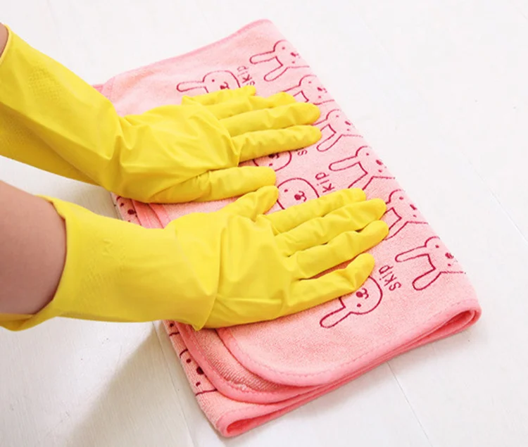 High Quality Household Rubber Gloves Waterproof Rubber Gloves for Sale