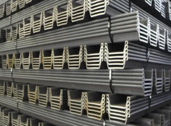 U Type Hot Rolled 400*100*10.5mm Steel Sheet Pile