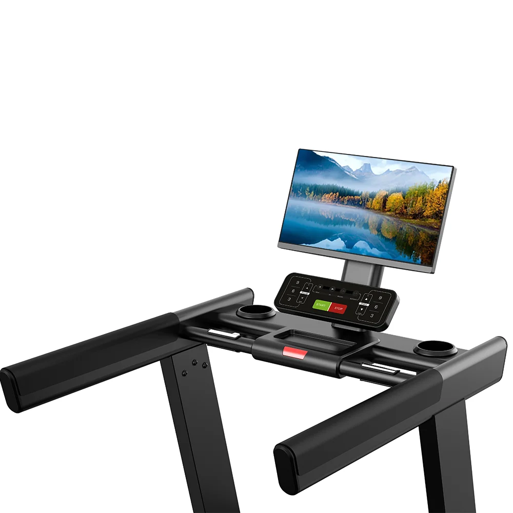 Factory Best Selling Wholesale Cardio Series Fitness Equipment Multifunctional Power Plant Treadmill with TV Screen