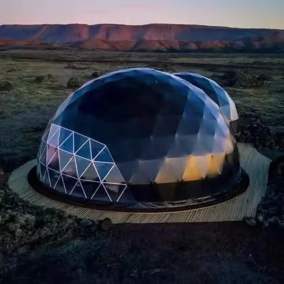 2024 luxury hotel tent outdoor waterproof glamping geodesic dome igloo prefab house for sale