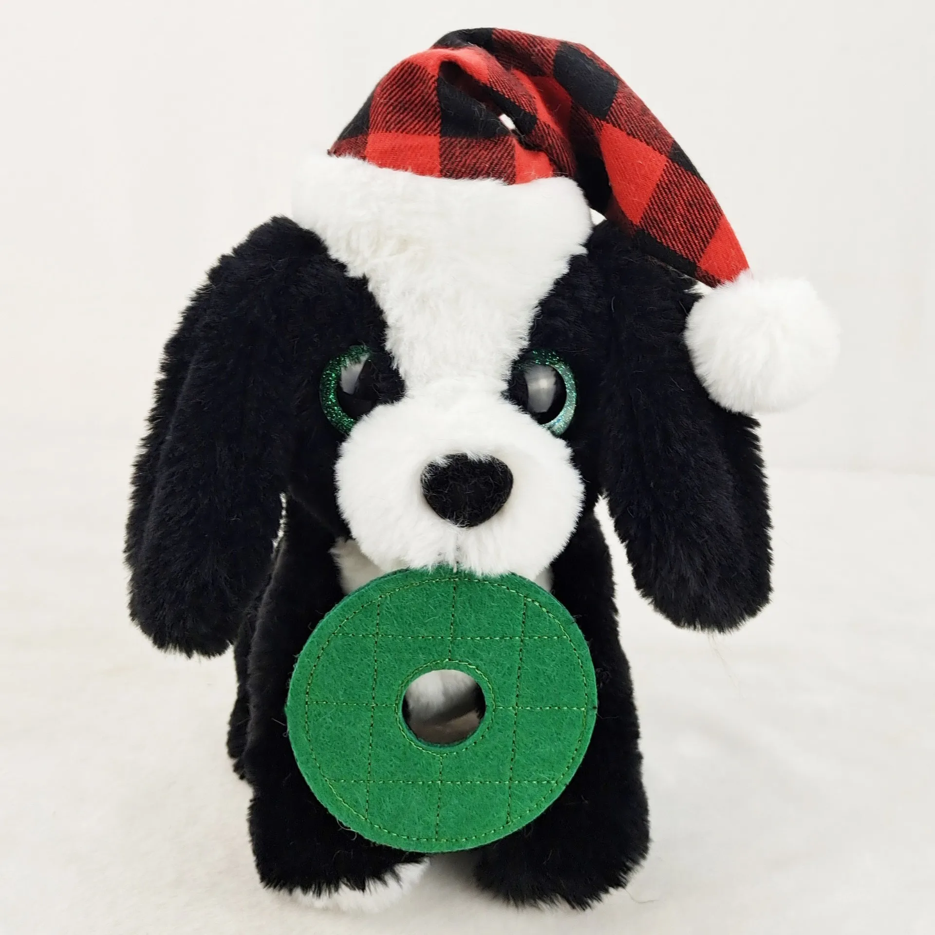 Wholesale customization stuffed teddy bear animal dog deer reindeer soft plush toy Christmas doll toy supplier for kids gift