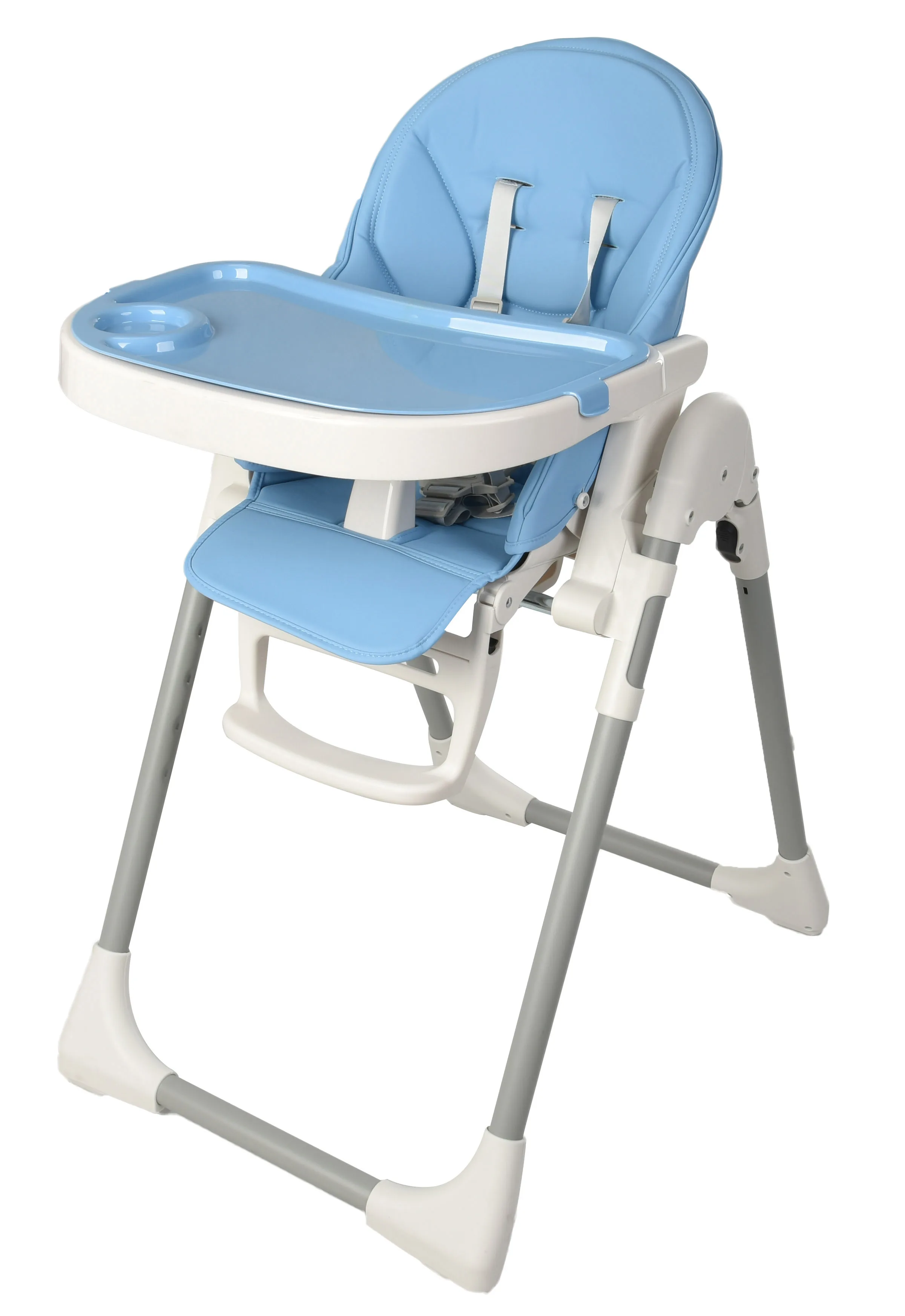 Plastic EN14988 multifunctional portable foldable baby feeding highchair