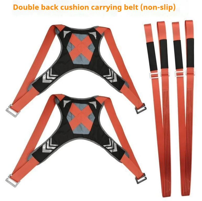 Portable Double Belt Multi-Function Home Moving Artifacts Labor-Saving & Safety Product Anti-Slip Feature Canvas Upper Material