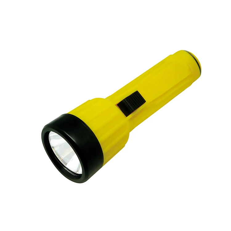 Wholesale Battery Powered plastic torch Emergency Led Plastic Flashlight