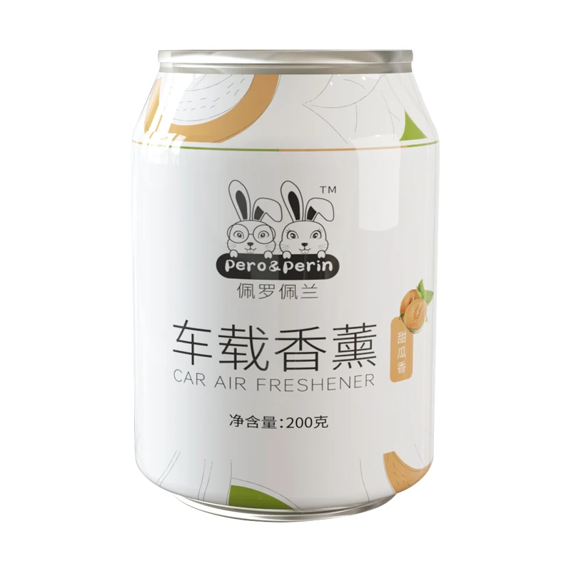 Premium Car Care Deodorant Essential Oil Gel Bottle for Air Freshening