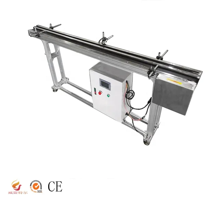 PLC counting conveyor system,product count conveyor