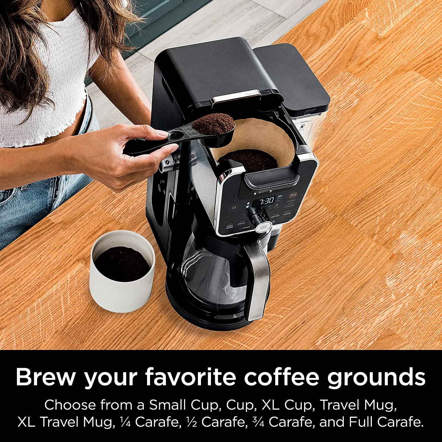 Professional Multi Size Auto Single Serve Dualbrew Smart Automatic 12 Cups Coffee Maker Machine