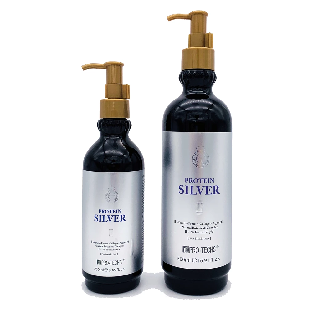 Custom Label 0% Formaldehyde Straightening Keratin Treatment  Smoothing Protein Sliver For Blonde Hair