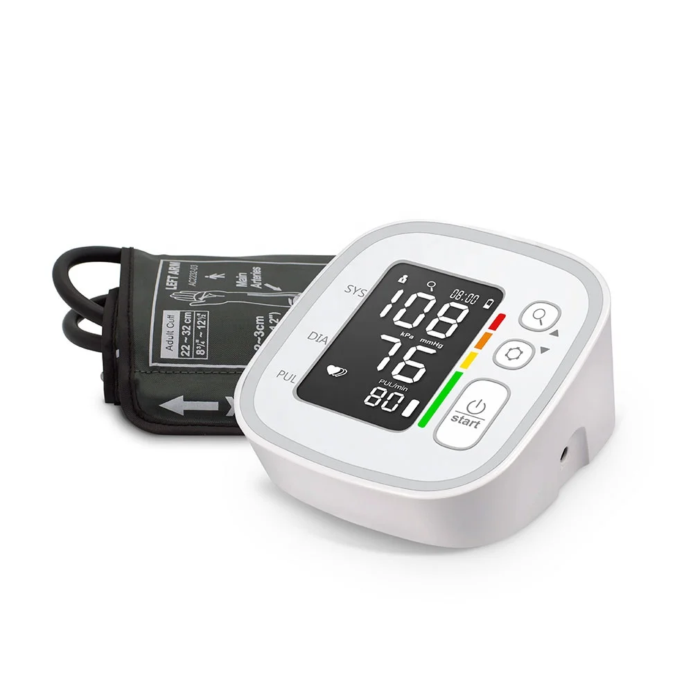 Remote monitoring upper arm digital automatic blood pressure meter