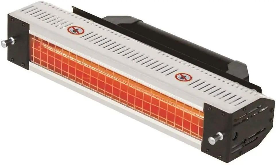 IR1 Infrared Paint Curing Lamp, 1000W Handheld Infrared Heater Short Wave Baking Heater Paint Dryer Lamp for Car Bodywork Repair