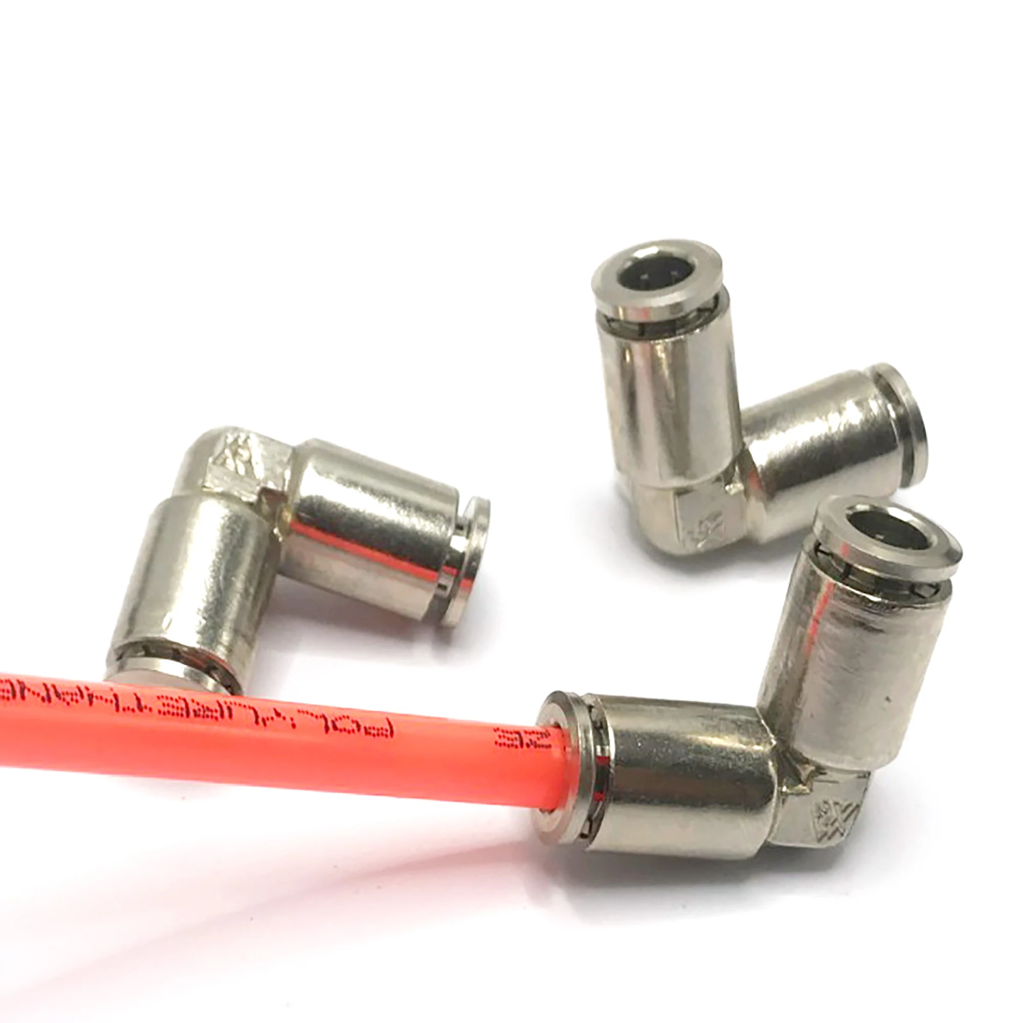 Nickel Plated Copper Metal Connector 6/8/10/12/14/16mm Pneumatic Air Hose Fitting Quick Plug Coupling