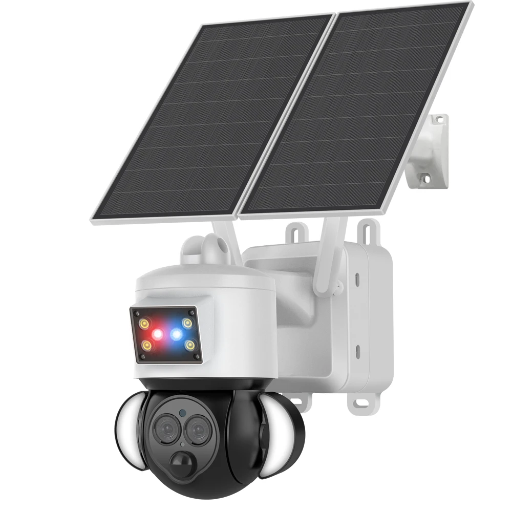 SECTEC 12X зум-объектив 20 Вт солнечная батарея PTZ-камера Wi-Fi беспроводная камера безопасности система безопасности