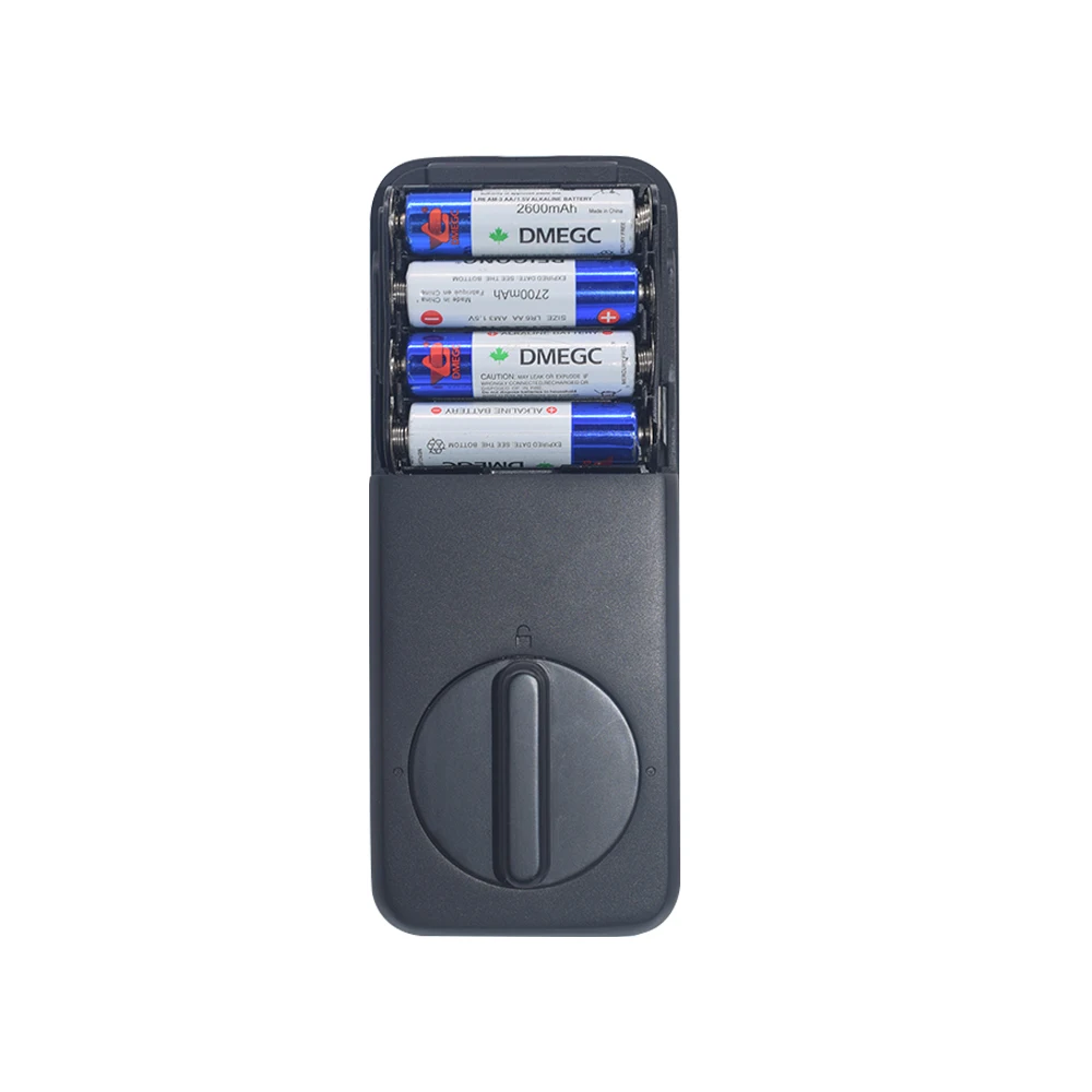 Emergency Key Unlock Fingerprint Password Digital Biometric TT-lock APP  Remote Smart Door Lock For Home