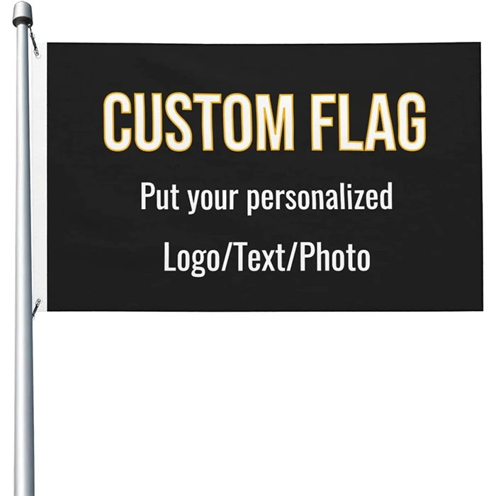 High Quality Vivid Color Wholesale Best Quality Advertising Digital Printing 3x5ft Free Design Custom Flag For Party All Country