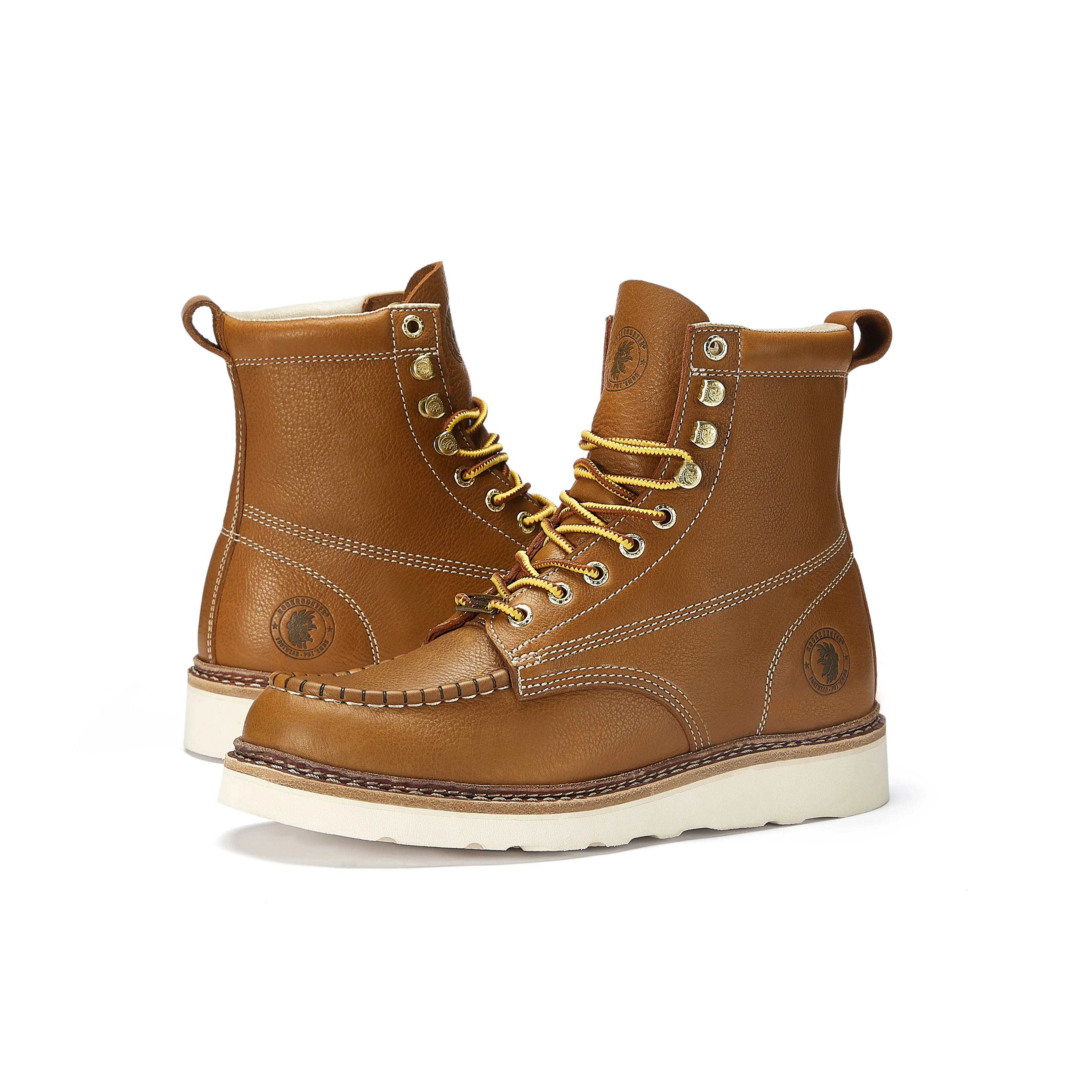 RockRooster Anti Slip Engineer Working Men Safety Shoes Lightweight Executive Liberty zapatos de seguridad