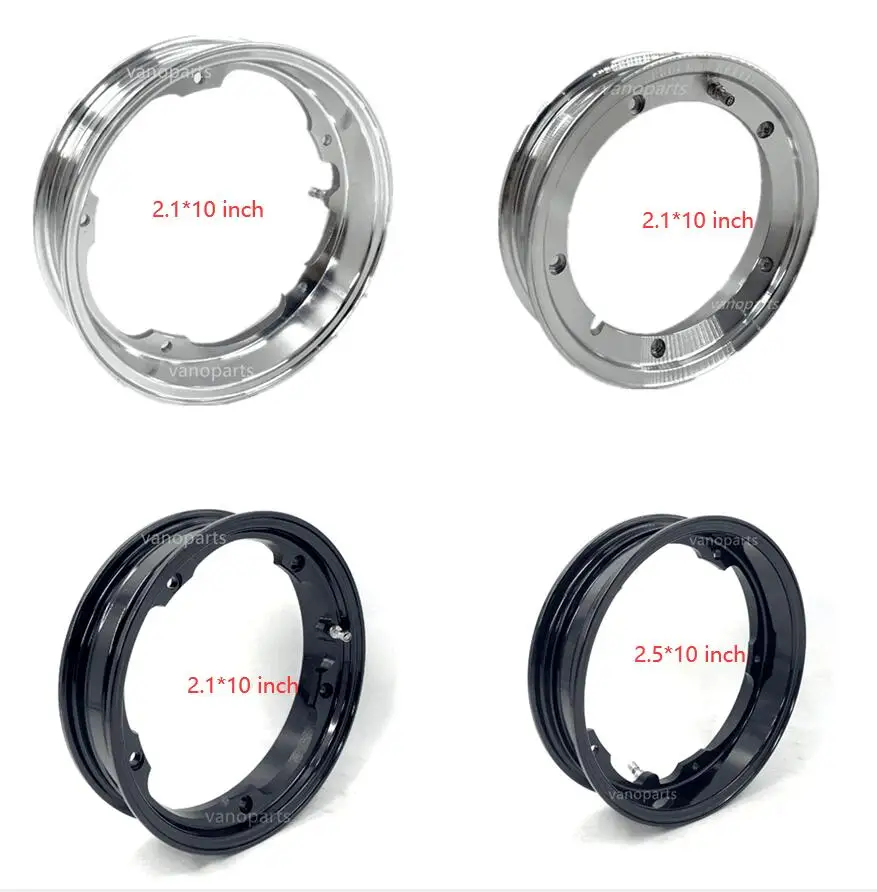 WANOU 2.1x10' New designs aluminum wheel rim for VESPA scooter