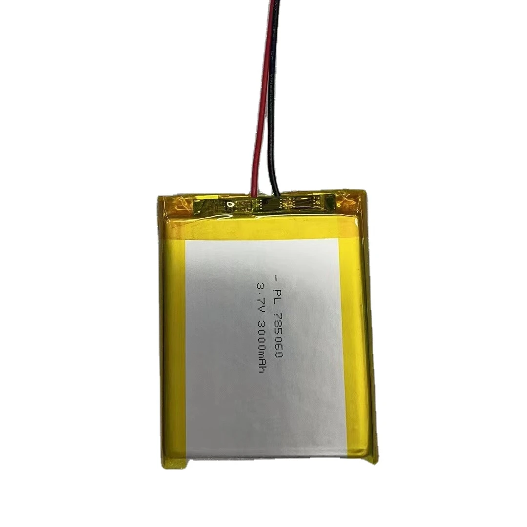 14 years polymer battery factory offer lithium polymer rechargeable battery 3.7v 785060 3000mah wholesale price for pos terminal
