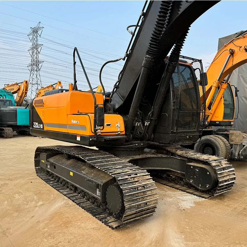 Well-Maintained Used Original Hyundai Mini 220-9s Hydraulic Crawler Excavator with Core Motor Components 210 Excavator Model