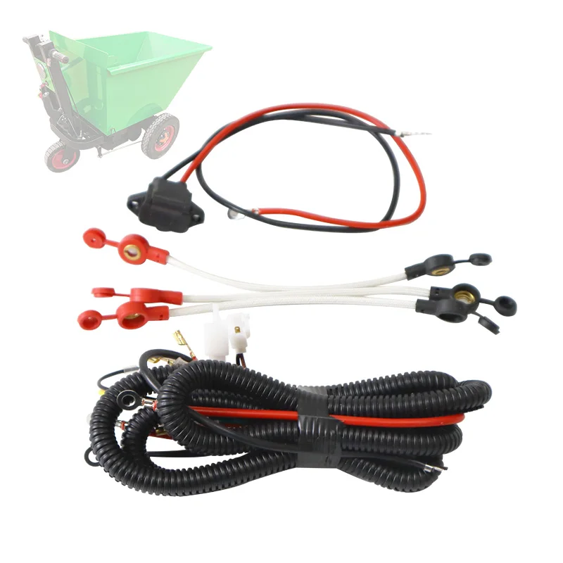 Electric trolley cables  tricycle spare parts electric rickshaw Connect Wiring Cable