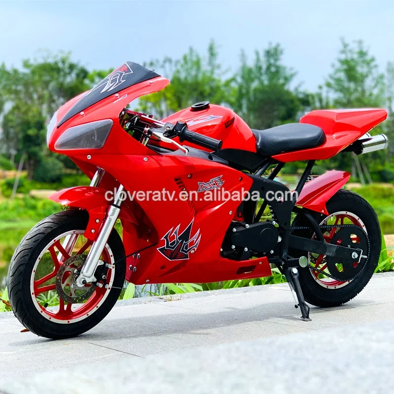 Китайская дешевая цена 4 тактный карманный велосипед 110CC мотоцикл для