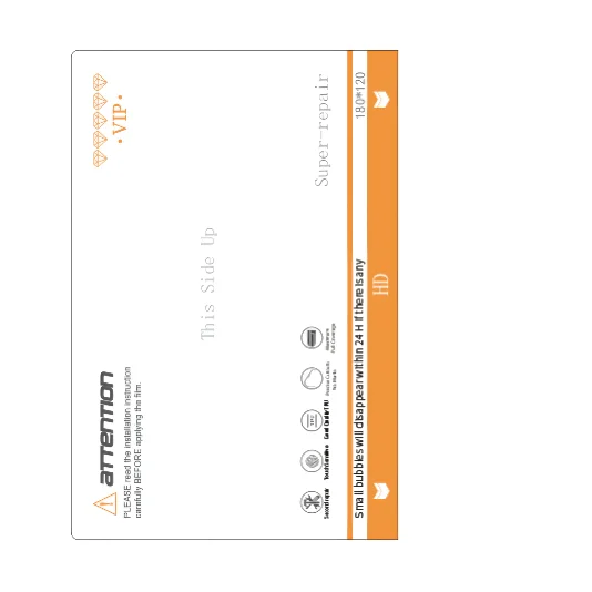 3A Super-repair 3D Full Cover Glue TPU Screen Protector Film Curved Edge Premium Phone Anti-Stress Repair HD Hydrogel Film