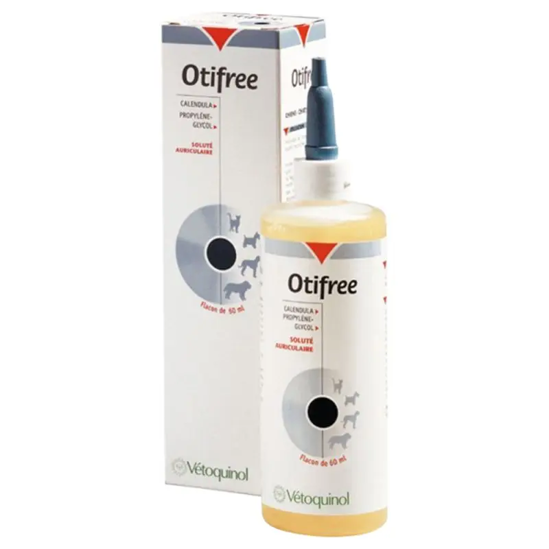 Otifree Ear Clean Solution  For Dog and Cat 60ml
