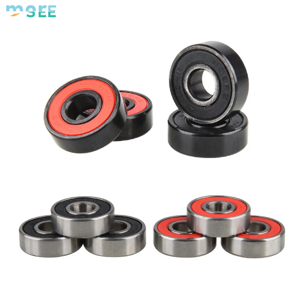 SeeMore Selection ABEC 11 High-Performance Carbon Steel 608ZZ Skateboard Trucks Scooters Wheel Roller Skate Bearings