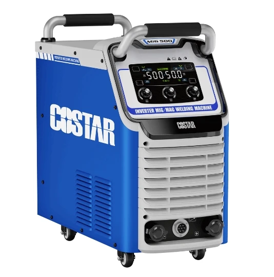 MIG/MAG 500 mig/arc/lift tig CO2 gas gasless dcinverter welder multi function mig welder With independent air ducts
