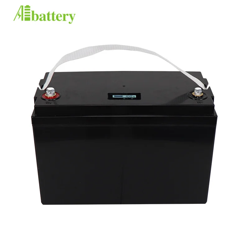 Аккумуляторная батарея 12 V солнечный для автофургонов, морской Банк мощности для 12-вольтной литий-ионные аккумуляторы 12 v 100Ah Lifepo4 12 v 80ah 20hr многократного цикла глубокого заряда-разряда батареи