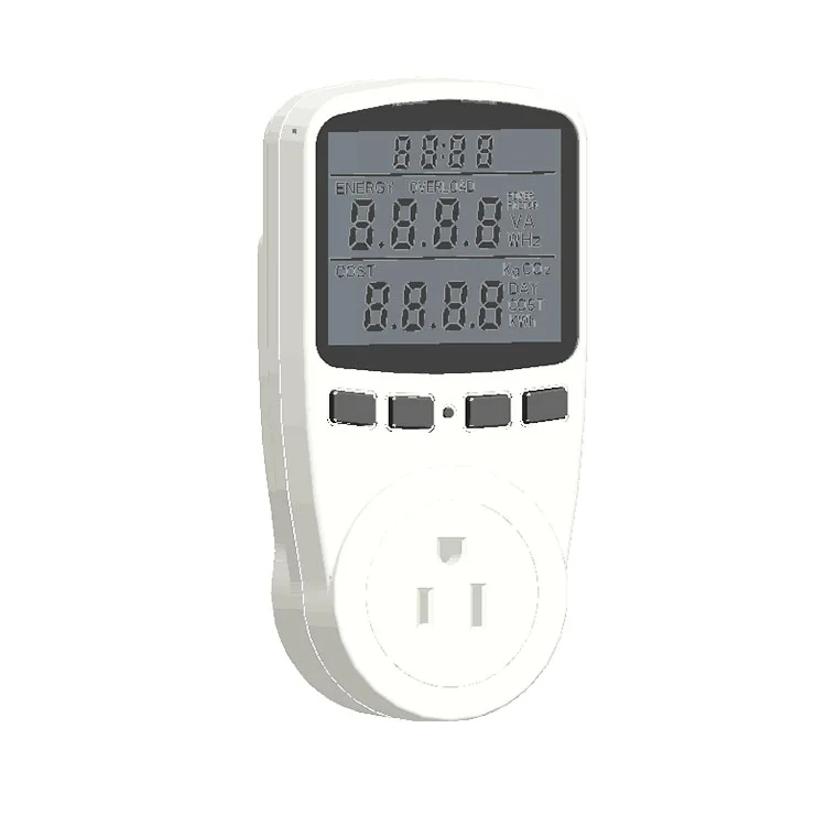 US Power electricity power meter Energy Watt Volt Amps KWH Consumption Analyzer
