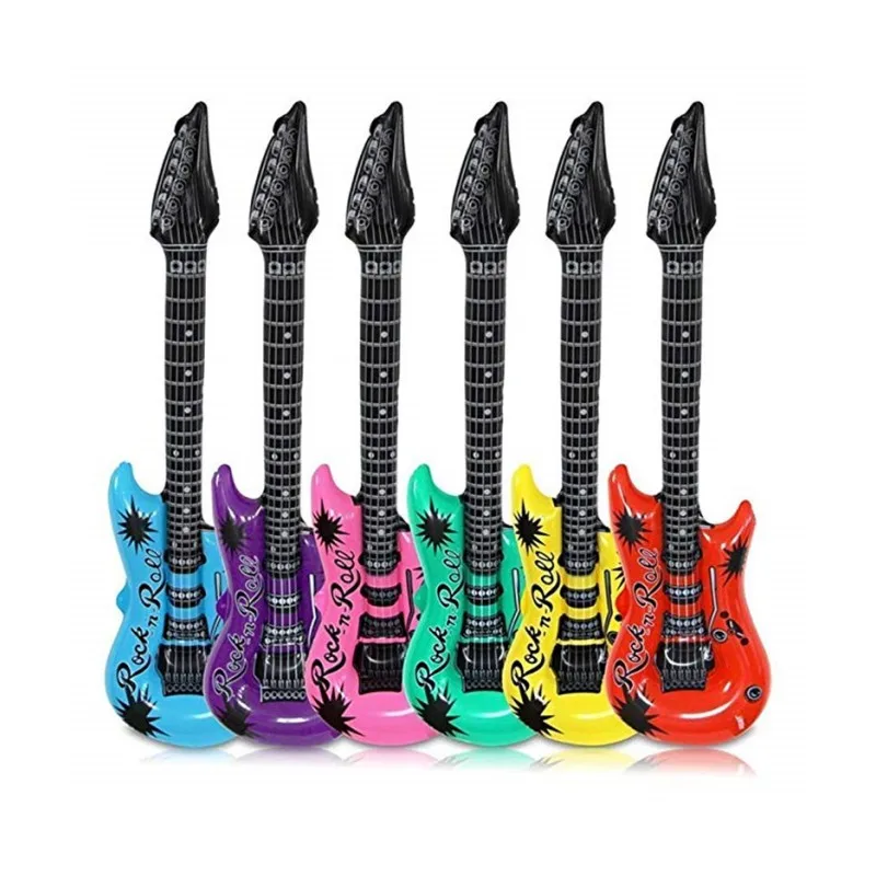 YongRong factory Inflatable PVC inflatable guitar toy inflatable toys for kids